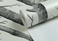 Papier peint démontable moderne avantageux d'arbre de bouleau/papier peint pour le salon 0.53*10M