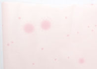 Papier peint rose-clair qui respecte l'environnement de couleur pour la technologie de relief de la pièce d'enfants