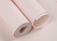 Papier peint rose-clair qui respecte l'environnement de couleur pour la technologie de relief de la pièce d'enfants