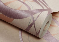Matériel imperméable inspiré asiatique démontable de vinyle de papier peint pour le salon