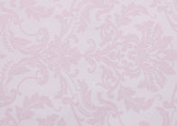 Flocage du papier peint européen de style de modèle floral rose pour la chambre à coucher, salon