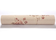 papier peint rustique démontable de style de 0.53*10M, papier peint floral de relief de modèle