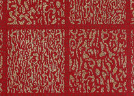 Plaids rouges bronzant les revêtements muraux contemporains décorant à la maison le papier peint