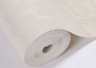 Conceptions modernes de papier peint de vinyle lavable gris-clair pour des chambres à coucher, salon