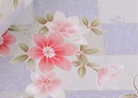 Grand papier peint démontable de papier peint d'impression florale/fleur de pays lavable, petit pain 0.53*10m/