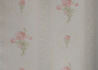 Petit prix Wallpaperwall de conception de fleurs pour la décoration à la maison, surface de relief