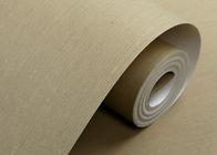 - Wallcovering tissé 0.53*10M de pièce de literie de papier peint non imprimé par beige
