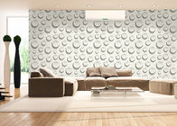 Modèle rond de perle de mode démontable moderne intérieure de papier peint de ménage