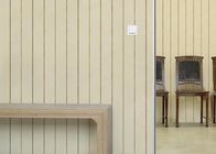 revêtements muraux contemporains de salon de 0.53*10M/petit pain avec le modèle de rayures verticales
