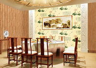 Revêtement mural contemporain de modèle animal de Lotus de style chinois pour la décoration de pièce/restaurant