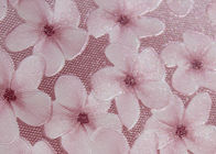 Papier peint floral rustique de vinyle rose de couleur avec insonorisé pour la décoration à la maison