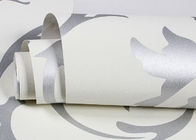 De blanc papier peint européen démontable tissé de style non - pour le salon