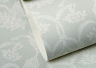 Papier peint gris classique écologique de modèle pour le restaurant, préparation de surface de relief