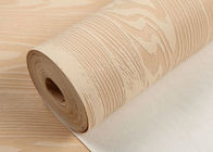 Papier peint contemporain de chambre à coucher de grain de la nature 3D de revêtements muraux du bois d'effet