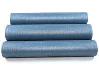 Papier peint démontable moderne bleu de mica de grès de salon de Wallcovering