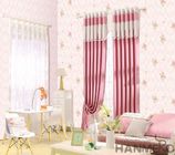 Décor européen de chambre à coucher de salon de style de papier peint floral de luxe de PVC 0.53*10M en stock
